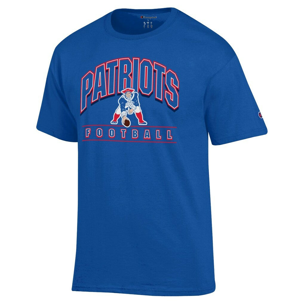 New England Patriots Champion Jersey T-Shirt Royal