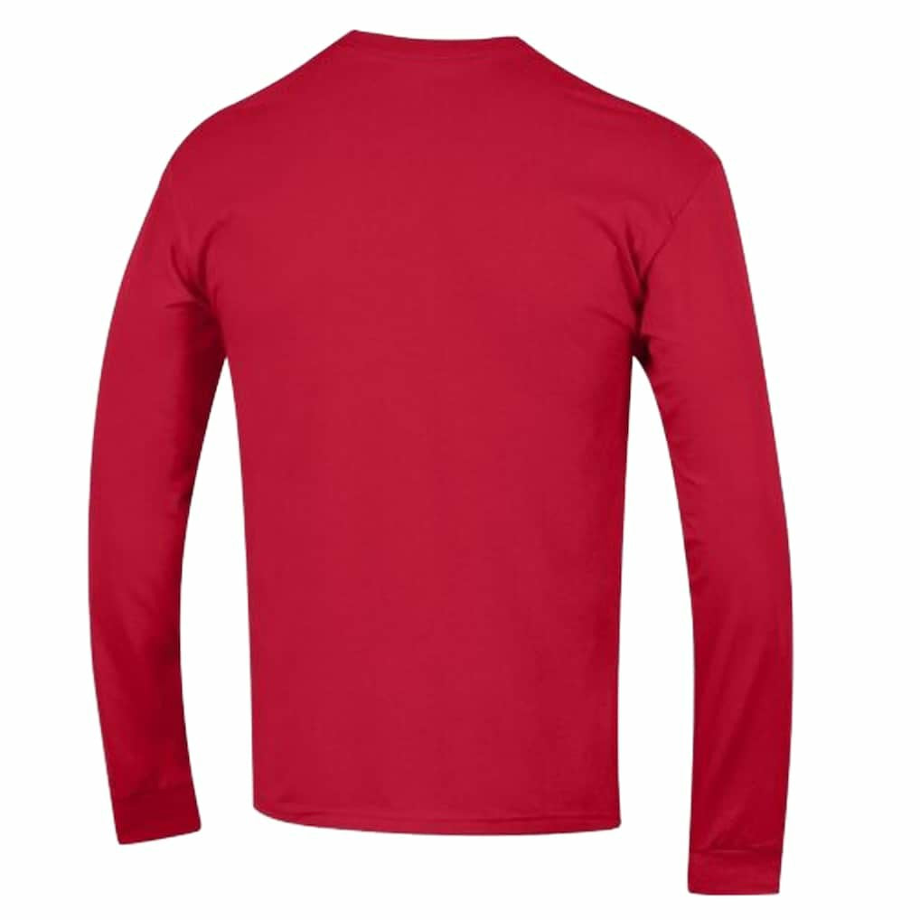 New England Patriots Champion Arch Over Logo Long Sleeve T-Shirt Red