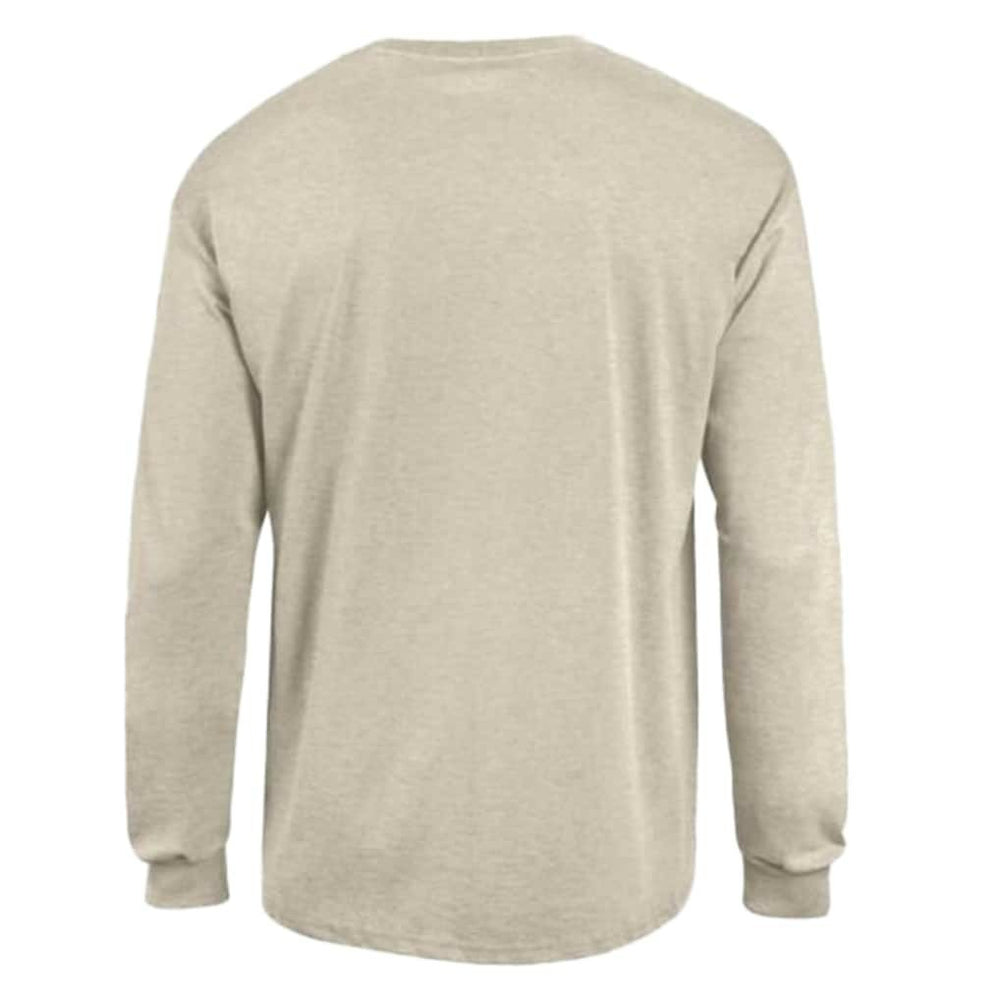 Carolina Panthers Champion White Ink Jersey Long Sleeve T-Shirt Oatmeal