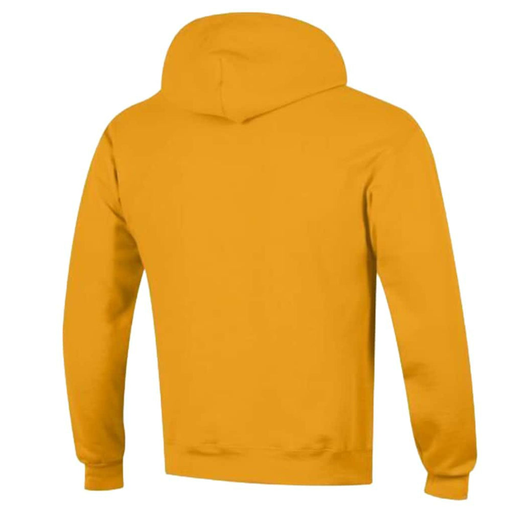 Kansas City Chiefs Champion Powerblend Arch over Logo Hoodie Gold