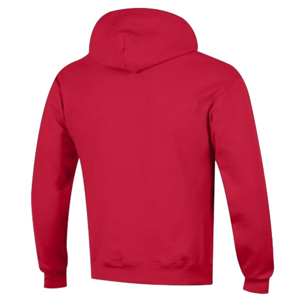 New England Patriots Champion Powerblend Arch over Logo Hoodie Red