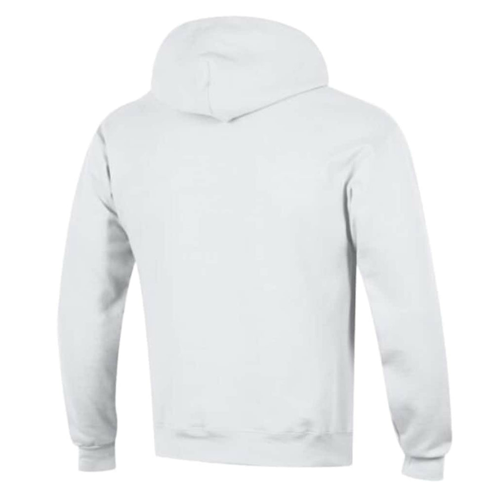 New York Giants Champion Powerblend Arch over Logo Hoodie White