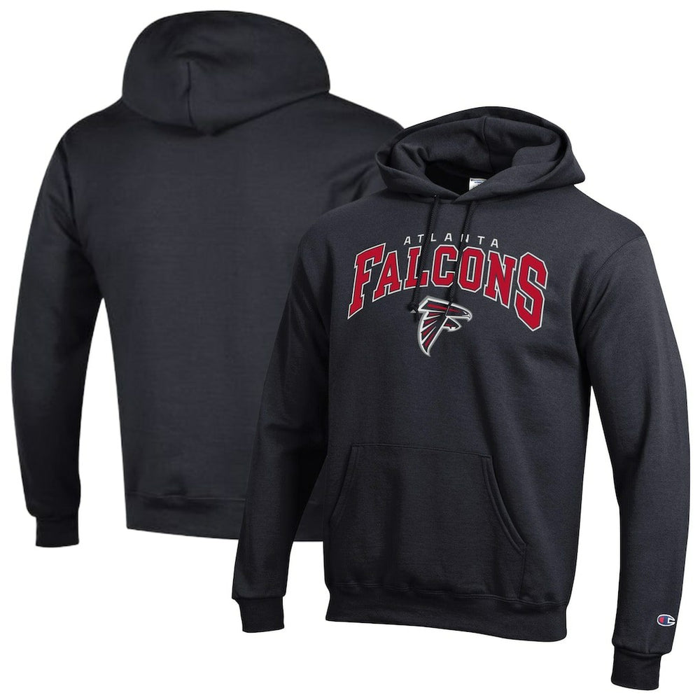 Atlanta Falcons Champion Powerblend Arch over Logo Hoodie Black