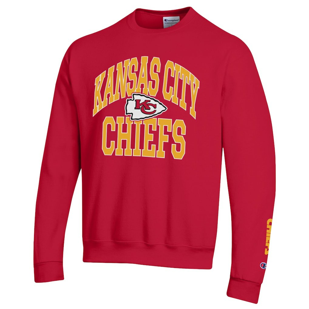 Kansas City Chiefs Champion Powerblend Fleece Sweatshirt Red
