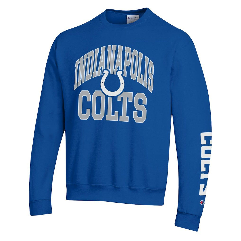 Indianapolis Colts Champion Powerblend Fleece Sweatshirt Royal