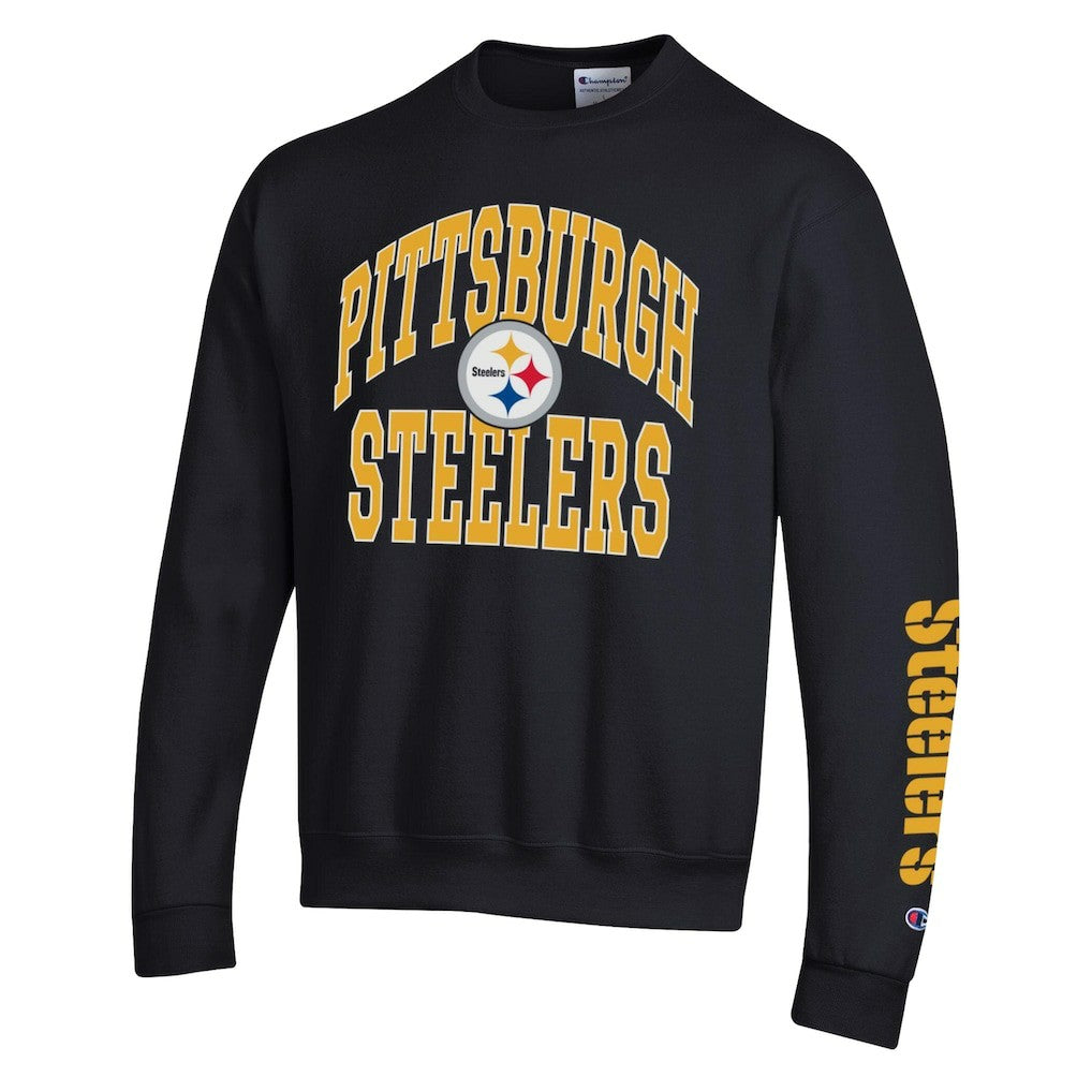Pittsburgh Steelers Champion Powerblend Fleece Sweatshirt Black