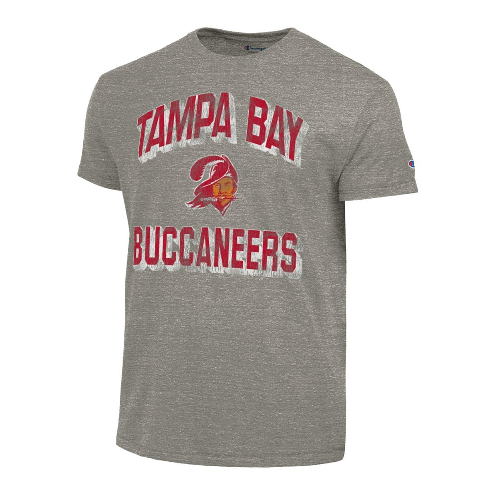 Tampa Bay Buccaneers Champion Ultimate Tri-Blend T-Shirt Charcoal