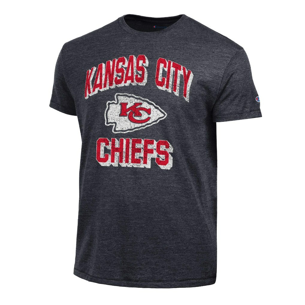 Kansas City Chiefs Champion Ultimate Tri-Blend T-Shirt Black