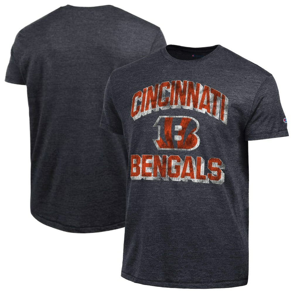 Cincinnati Bengals Champion Ultimate Tri-Blend T-Shirt Black