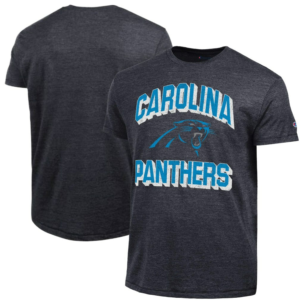 Carolina Panthers Champion Ultimate Tri-Blend T-Shirt Black