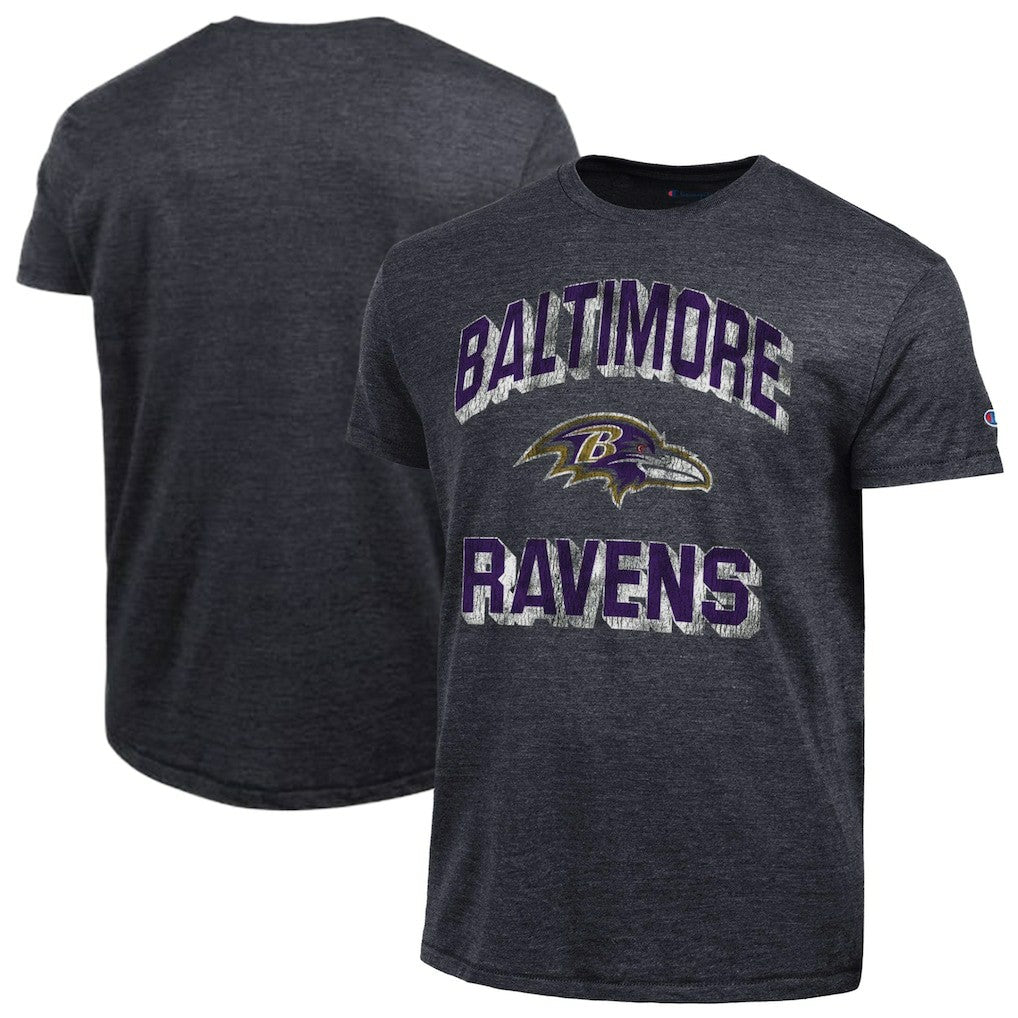 Baltimore Ravens Champion Ultimate Tri-Blend T-Shirt Black
