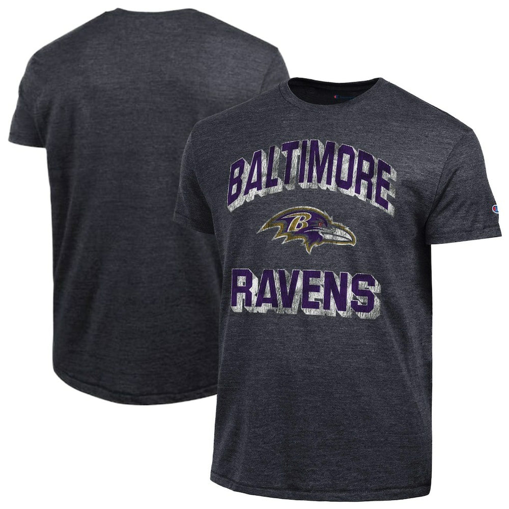 Baltimore Ravens Champion Ultimate Tri-Blend T-Shirt Black