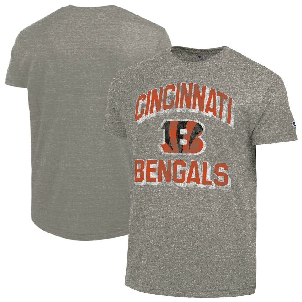 Cincinnati Bengals Champion Ultimate Tri-Blend T-Shirt Charcoal