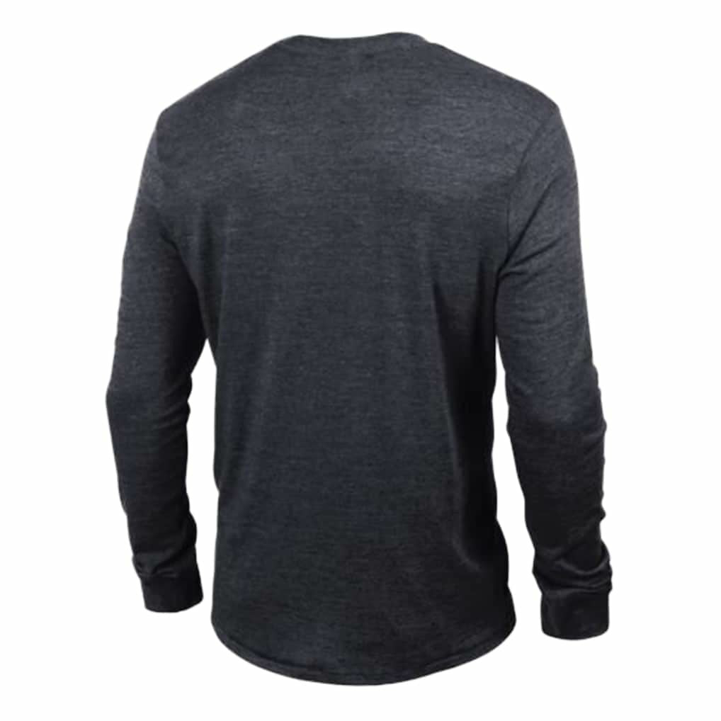 Pittsburgh Steelers Champion Ultimate Tri-Blend Long Sleeve T-Shirt Heather Black
