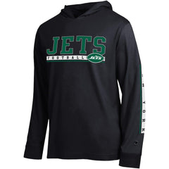 New York Jets Champion All Star Hoodie T-Shirt Black