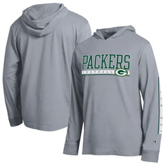 Green Bay Packers Champion All Star Hoodie T-Shirt Gray