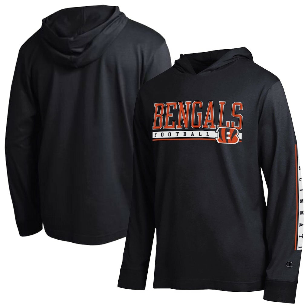 Cincinnati Bengals Champion All Star Hoodie T-Shirt Black