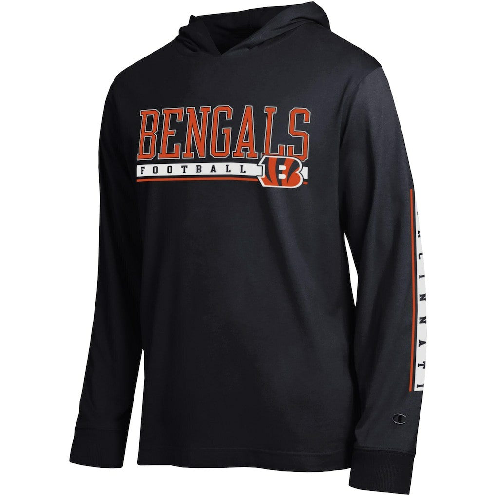 Cincinnati Bengals Champion All Star Hoodie T-Shirt Black