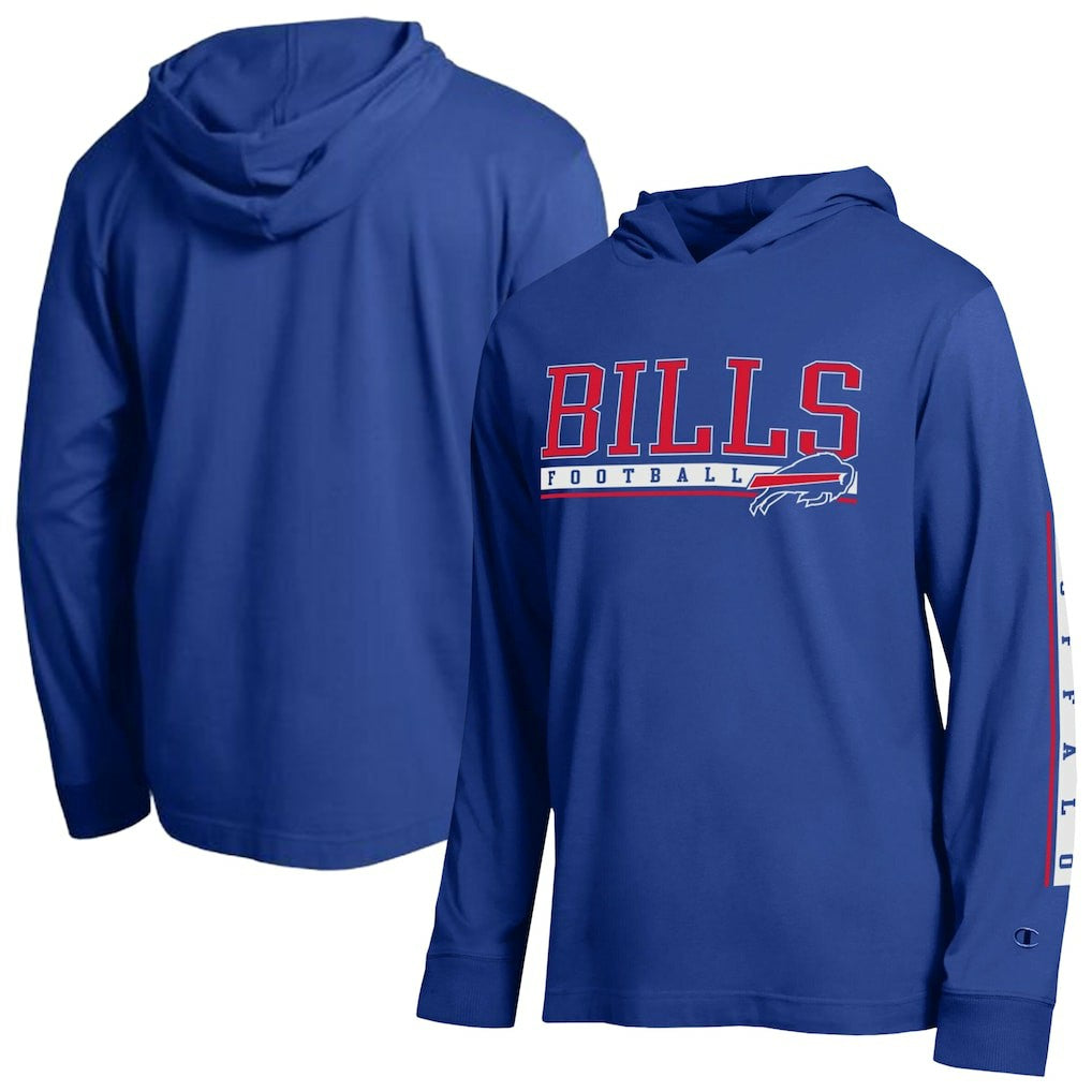 Buffalo Bills Champion All Star Hoodie T-Shirt Royal