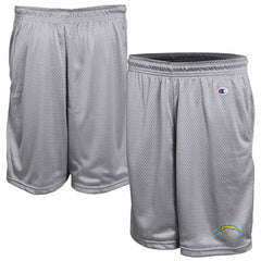 Los Angeles Chargers Champion Classic Mesh Shorts Gray