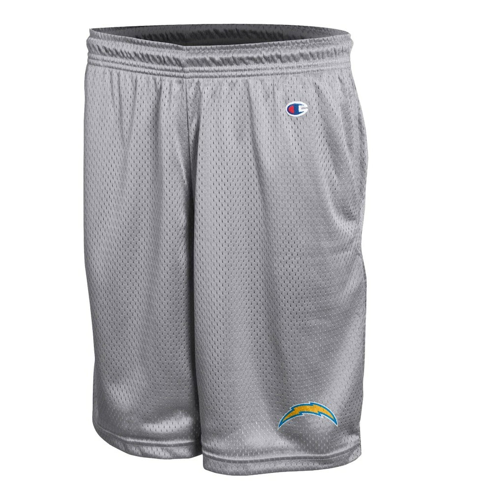 Los Angeles Chargers Champion Classic Mesh Shorts Gray