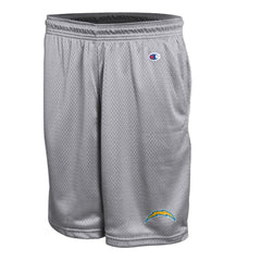 Los Angeles Chargers Champion Classic Mesh Shorts Gray