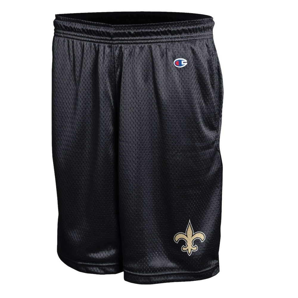 New Orleans Saints Champion Classic Mesh Shorts Black