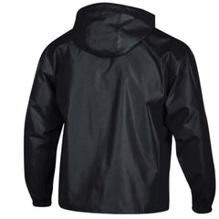 Carolina Panthers Champion Packable Windbreaker Half-Zip Jacket Black