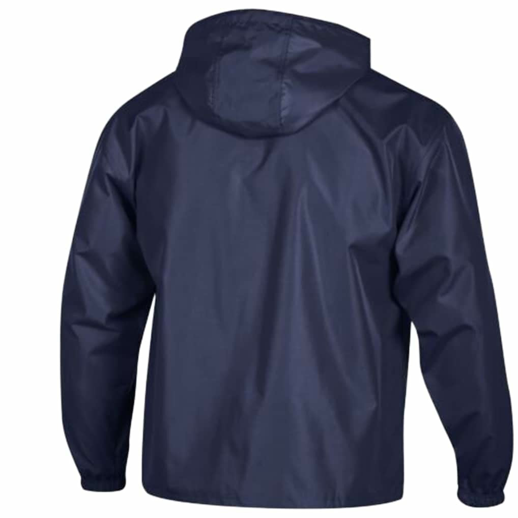 New England Patriots Champion Packable Windbreaker Half-Zip Jacket Navy