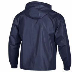 New England Patriots Champion Packable Windbreaker Half-Zip Jacket Navy