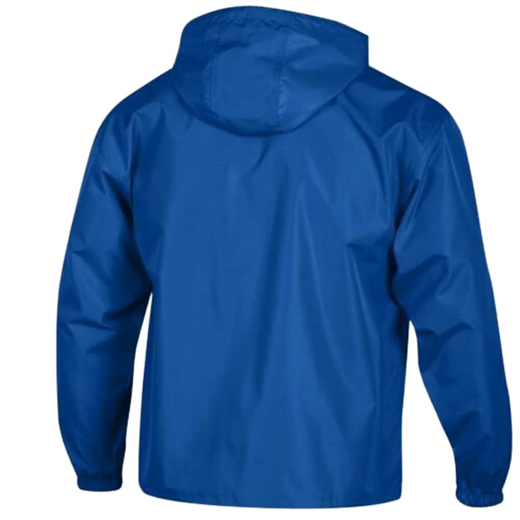 New York Giants Champion Packable Windbreaker Half-Zip Jacket Royal