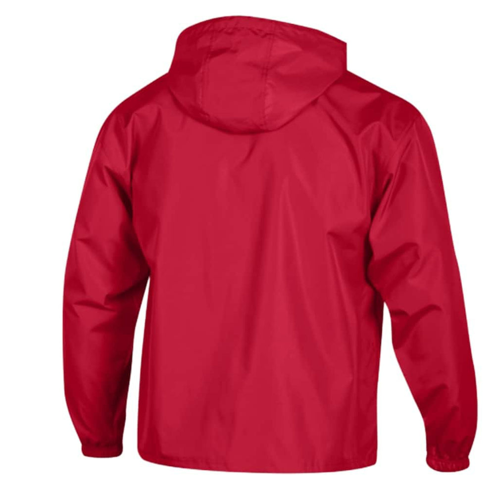Kansas City Chiefs Champion Packable Windbreaker Half-Zip Jacket Red