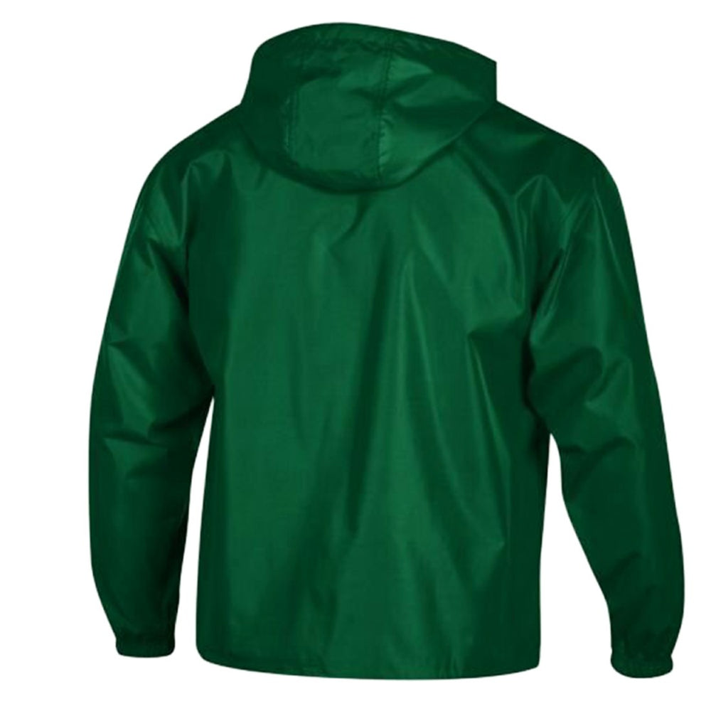 Green Bay Packers Champion Packable Windbreaker Half-Zip Jacket Green
