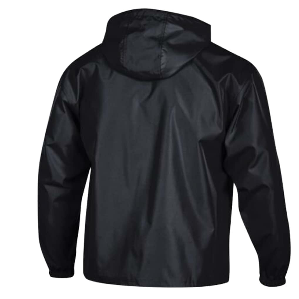 Atlanta Falcons Champion Packable Windbreaker Half-Zip Jacket Black