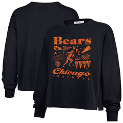47 brand Chicago Bears '47 Women's Team Collage Sydney Long Sleeve T-Shirt Navy
