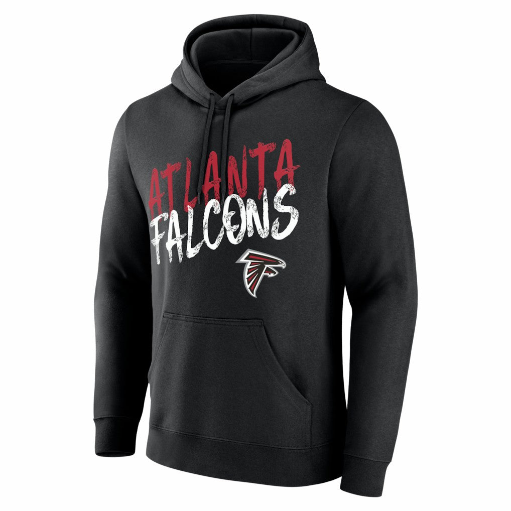 Atlanta Falcons Hustle Personalized Name & Number Hoodie Black