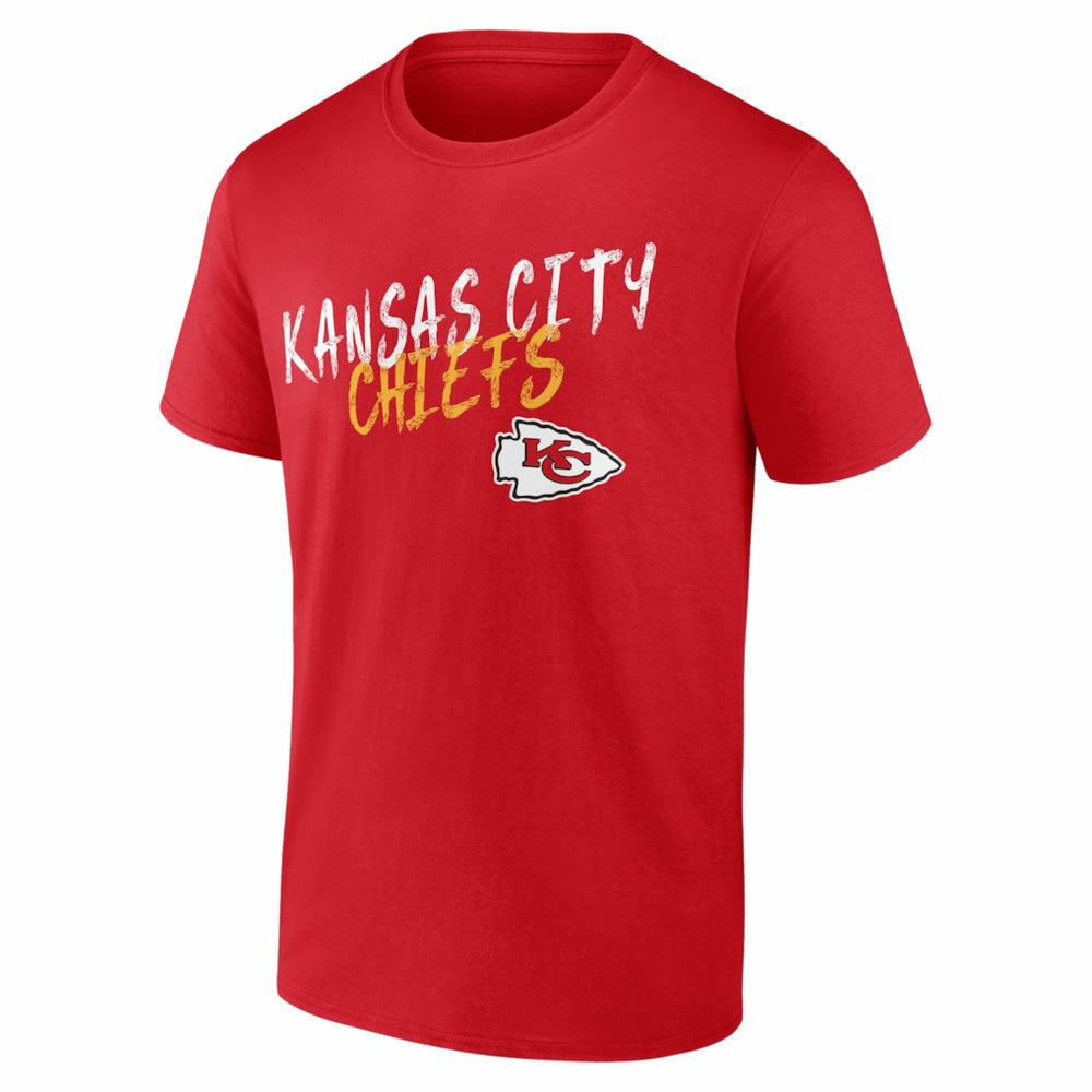 Kansas City Chiefs Hustle Personalized Name & Number T-Shirt Red
