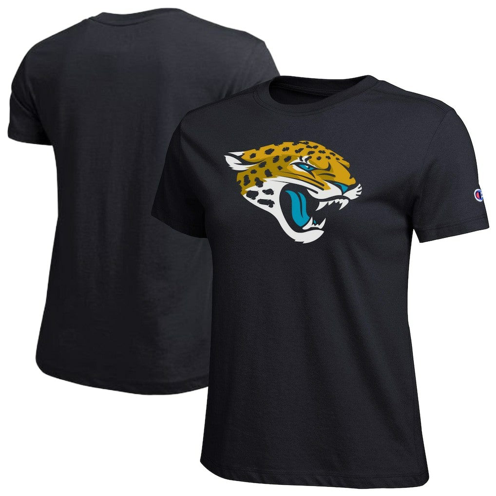 Jacksonville Jaguars Champion Women's Logo T-Shirt Black