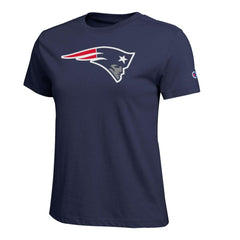 New England Patriots Champion Women's Logo T-Shirt Navy