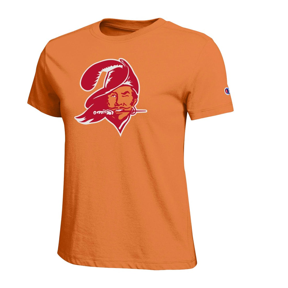 Tampa Bay Buccaneers Champion Women's Logo T-Shirt Orange