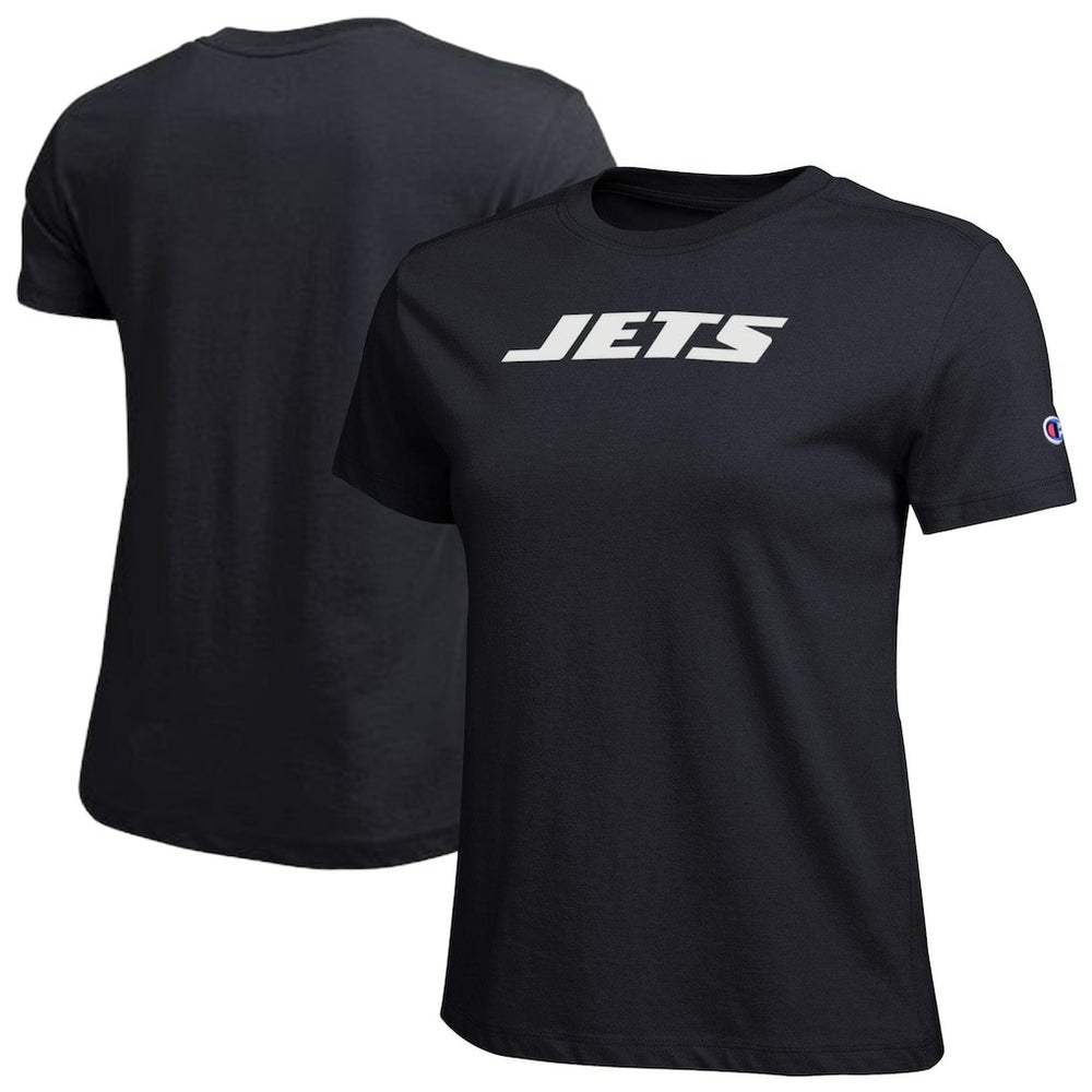 New York Jets Champion Women's Logo T-Shirt Black