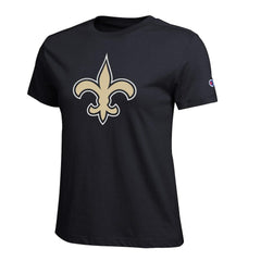 New Orleans Saints Champion Women's Logo T-Shirt Black