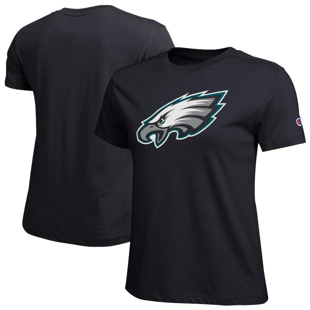 Philadelphia Eagles Champion Women's Logo T-Shirt Black