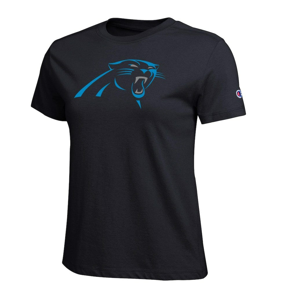Carolina Panthers Champion Women's Logo T-Shirt Black