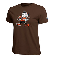 Cleveland Browns Champion Women's Logo T-Shirt Brown