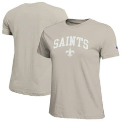 New Orleans Saints Champion Women's Cocoa Butter T-Shirt Light Brown