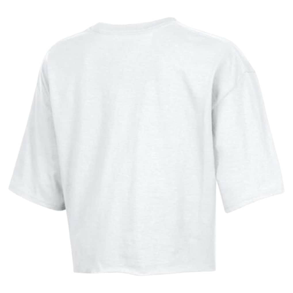 Jacksonville Jaguars Champion Women's Boyfriend Cropped T-Shirt White