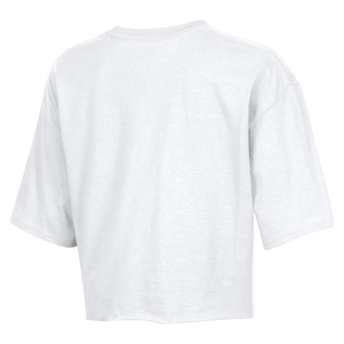 Seattle Seahawks Champion Women's Boyfriend Cropped T-Shirt White