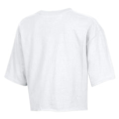 Detroit Lions Champion Women's Boyfriend Cropped T-Shirt White