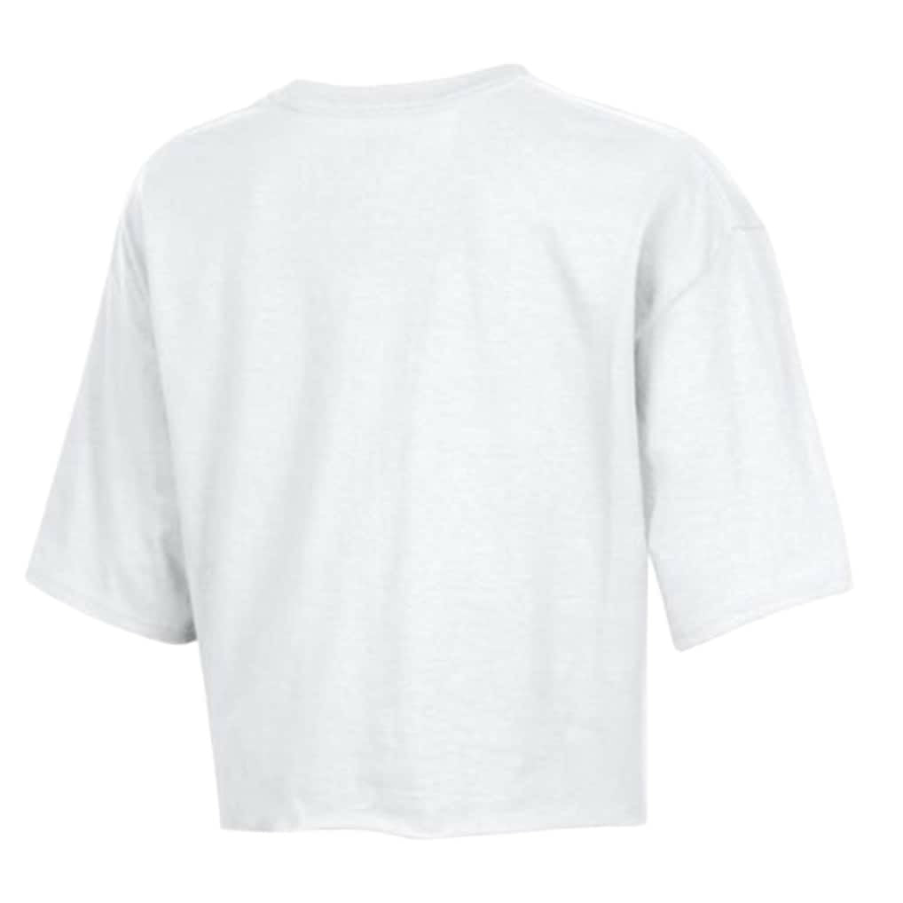 Indianapolis Colts Champion Women's Boyfriend Cropped T-Shirt White